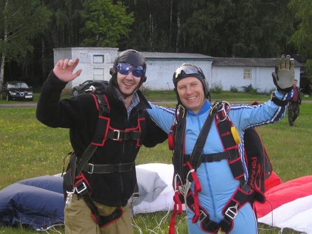 Personer med funktionshinder: Igor Annenkov, fallskärmshoppare