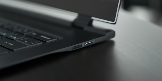 Acer Swift 7: Connectors