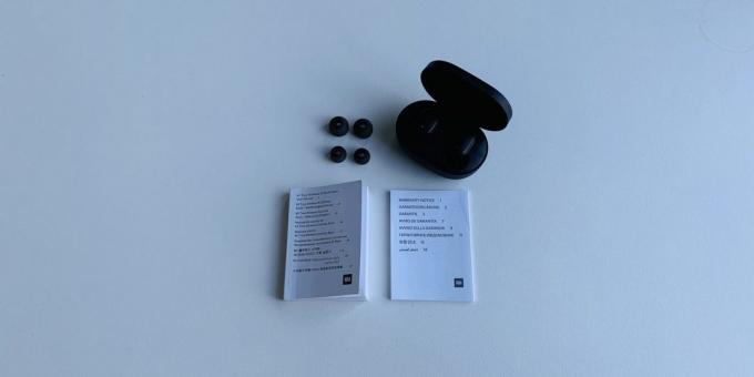 Xiaomi redmi AirDots: Utrustning