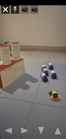 AR leksaker: polisbilar