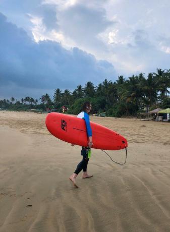 Coronavirus i Sri Lanka: vi vilade, solade, surfade