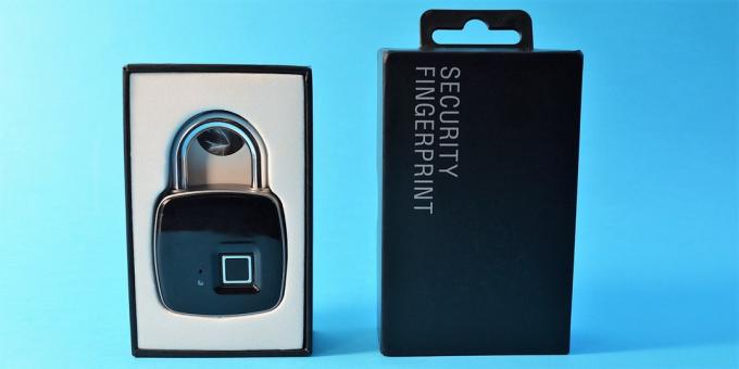Smart Lock USB uppladdningsbara Smart Keyless Fingerprint lås