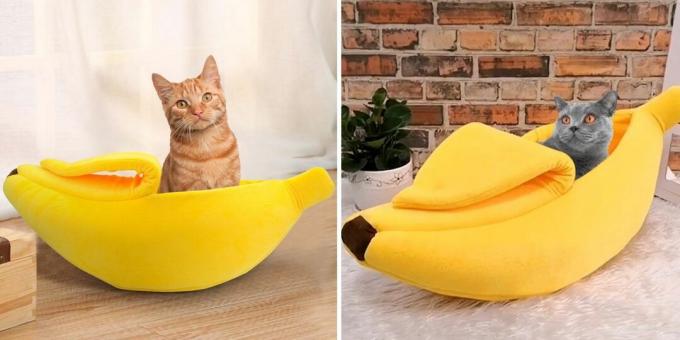 Hus i form av en banan
