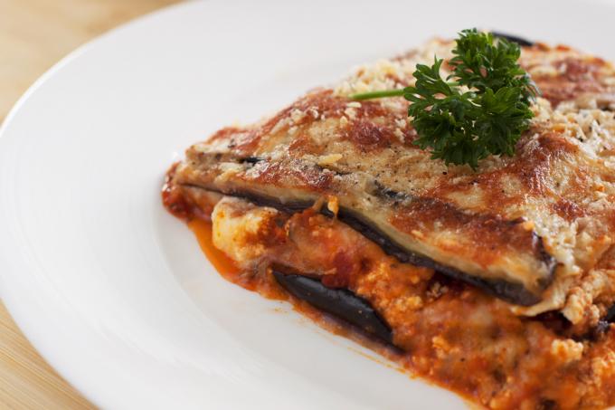 Aubergine rätter: lasagne 