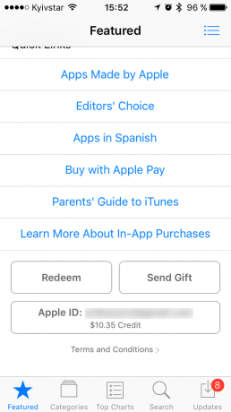 Hur att fylla balansen i amerikanska Apple-ID