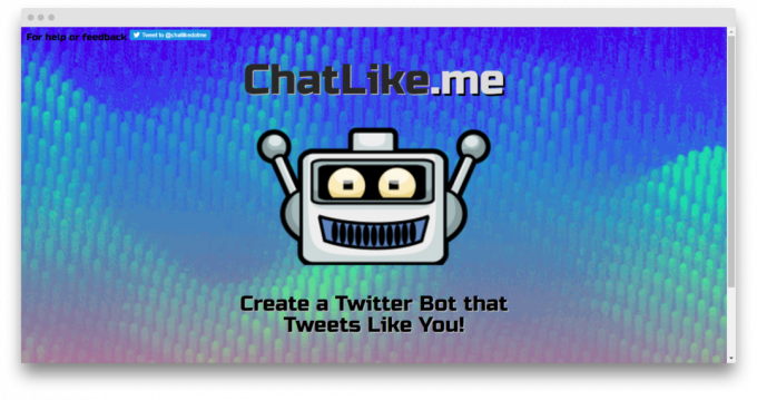 teknik "Black Mirror»: ChatLike.me