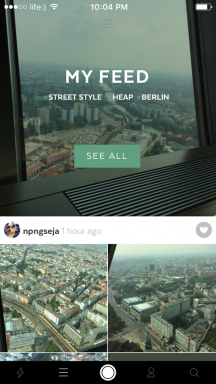 Heap för iOS - dela erfarenheter genom att kombinera bilder, video, text och ljudfiler