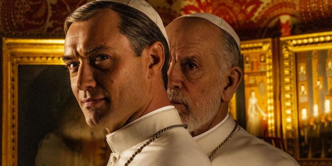 Han kom andra trailer från "Pope" - en fortsättning av "unga pappor" med Jude Law och John Malkovich
