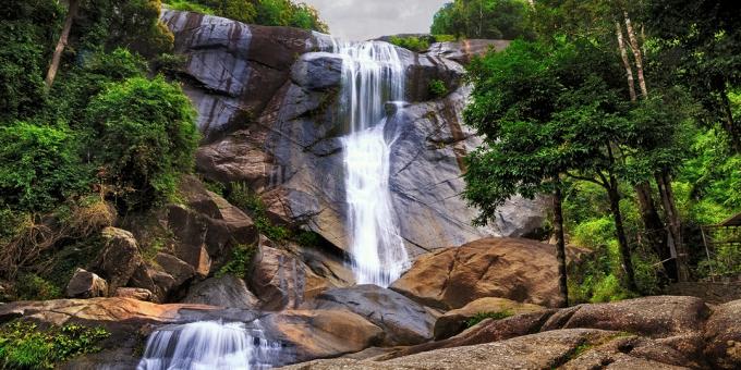 Sevärdheter Langkawi: Seven Wells vattenfall