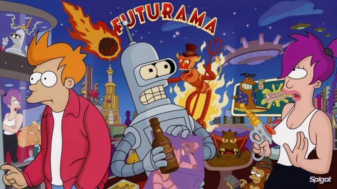 Futurama psykedelisk