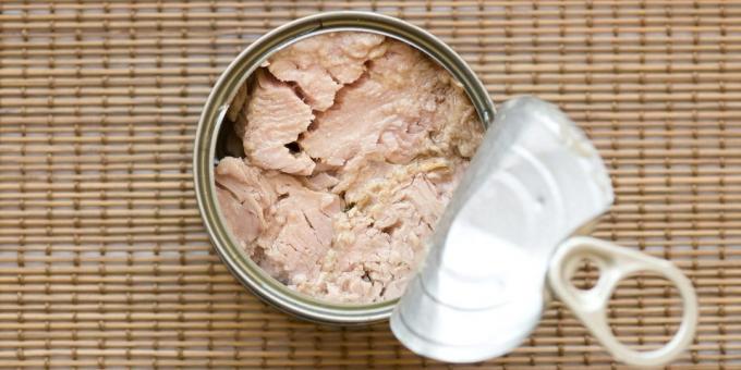 I vissa produkter vitamin d: konserverad tonfisk