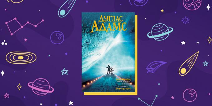 Science fiction boken "Liftarens guide till galaxen" av Douglas Adams
