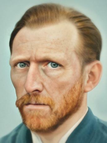 Högkvalitativa bilder av Van Gogh och Napoleon: neurala nätverk återställde utseendet på historiska figurer från deras porträtt