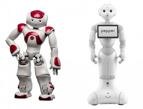 Nao humanoida robotar och Pepper