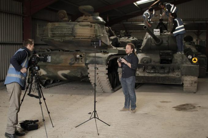 Ett gemensamt projekt för Wargaming och Google att Bovington Tankfest 2015