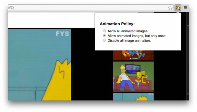 Chrome Animation Regler: hur du tar bort animeringen i