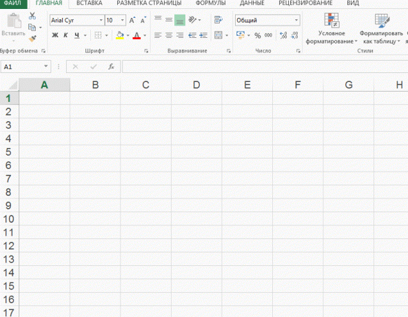Kombinationer av rader i Excel