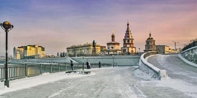Var för att fira nyår: Irkutsk, Ryssland