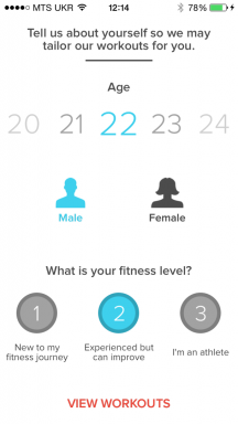 Keelo - iOS-appen för intensiv träning på något ställe