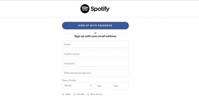 Hur man registrerar för Spotify via Facebook