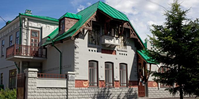 Sevärdheter i Ulyanovsk: husstudio av arkitekt F. HANDLA OM. Livchak