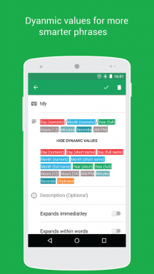 TExpand - ett praktiskt verktyg för att snabbt skriva på Android