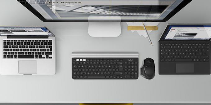 Logitech Wireless: trådlös mus och tangentbord