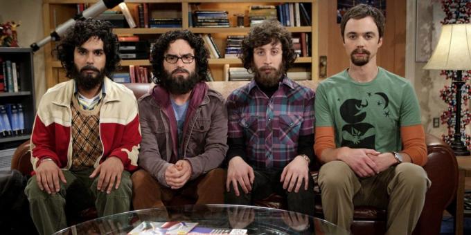 15-serien, som bidrar till att lära sig engelska. The Big Bang Theory