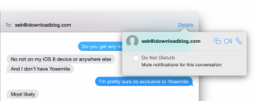 Meddelanden i OS X 10.10 Got funktionsskärm demonstration samtals