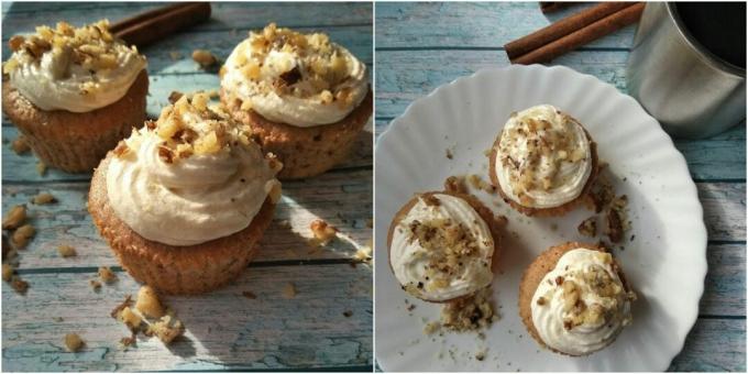 Lönnsirap och smörmuttermuffins: ett enkelt recept