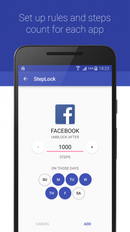 StepLock: norm steg för att låsa upp Facebook
