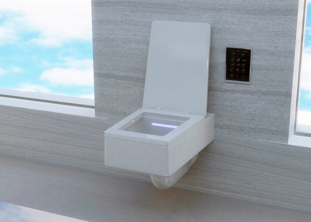 Badrum i framtiden Badrum: smarta toaletter