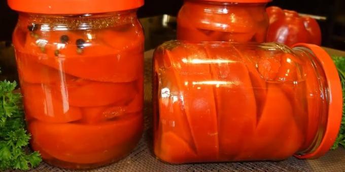 Recept: marinerad paprika med honung