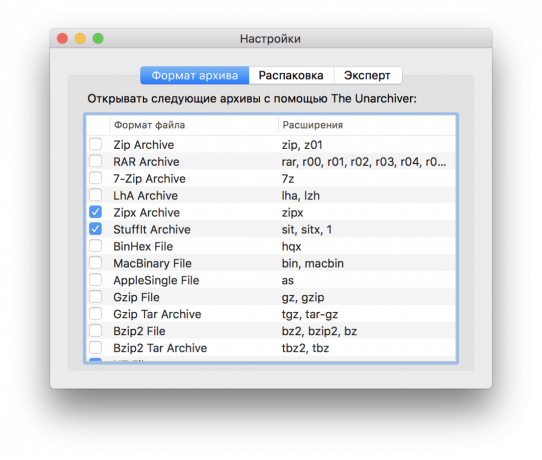 Gratis program för Mac: The Unarchiver 