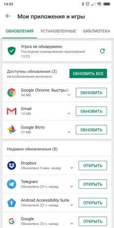 Ställ in telefonen till operativsystemet Android: Uppdatering och program