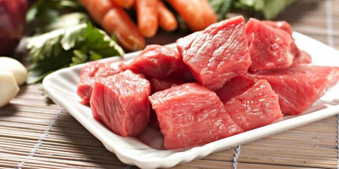 Hur mycket att laga nötkött: färskt kött