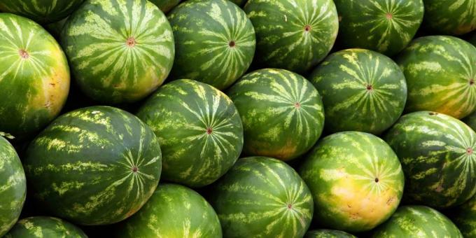 Köp en vattenmelon vid rätt tidpunkt på året