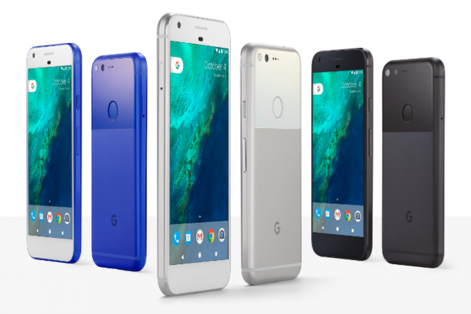 Google Pixel: utseende