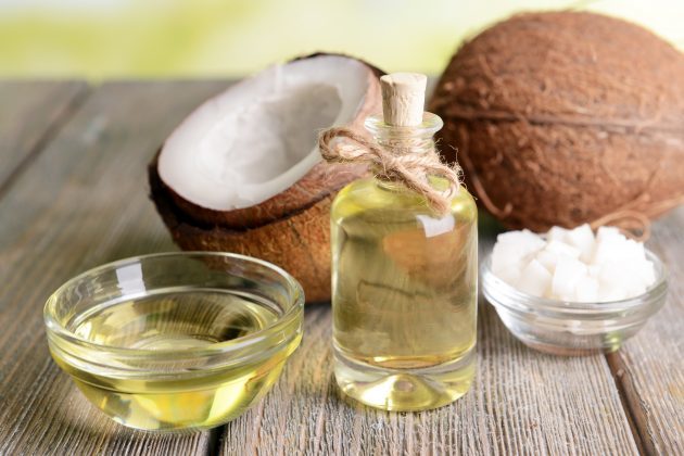 fettförbränning produkter: kokosnöt