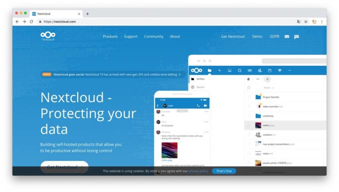 Vad kan ersätta Dropbox: Nextcloud