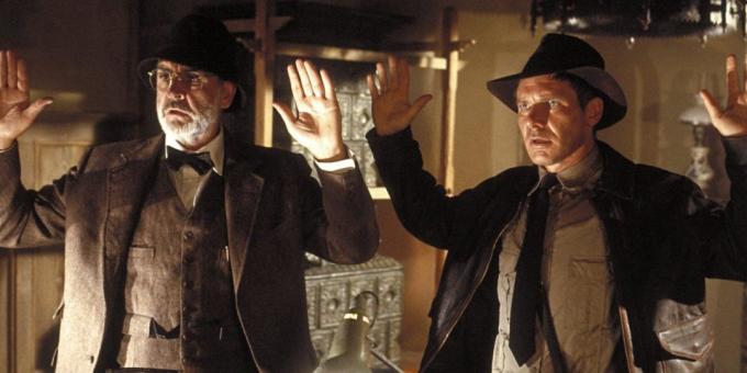 George Lucas: George Lucas har Spielberg erbjudit sig att komma in i handlingen i Indiana Jones far