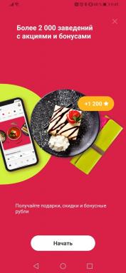 Sberbank lanserade SberFood - en mobil applikation för en vandring i kaféer och restauranger