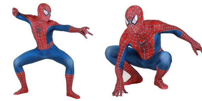 Christmas kostymer för vuxna: Spider-Man