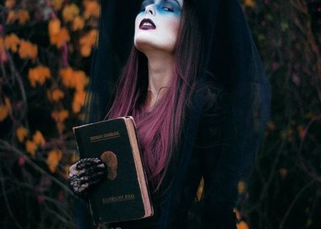 Makeup för Halloween: Witch 2