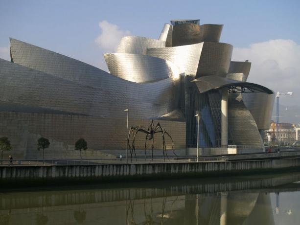 Europeisk arkitektur: Guggenheim Bilbao i Spanien