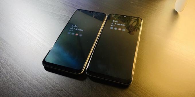 Samsung Galaxy A30 och Samsung Galaxy A50: Always On Display