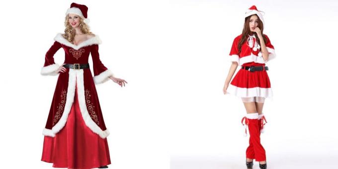 Christmas kostymer för vuxna: The Snow Maiden
