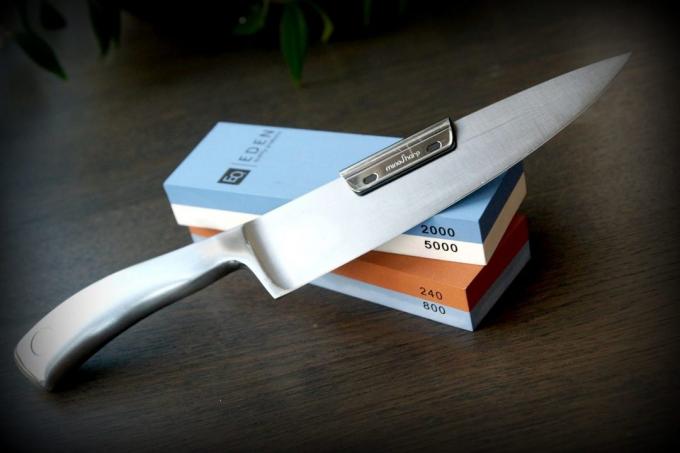 Hur skärpa en kniv bar