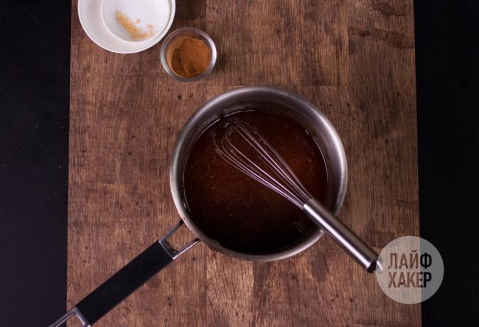 Granola - Koka honung och sockerlag