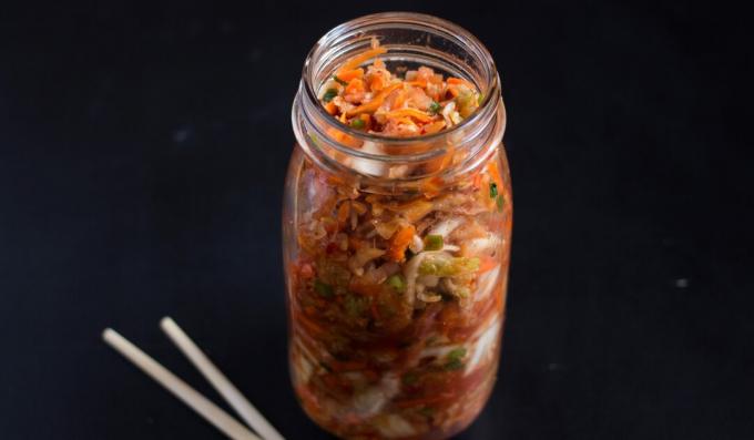 Koreansk kål kimchi